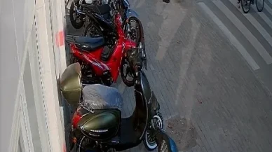 Mustafakemalpaşa’da polis aracının çarptığı Ömer’in kaza görüntüleri ortaya çıktı