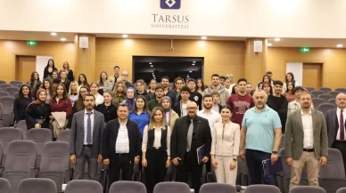 Tarsus Üniversitesi’nde Kampüs Mersin ve Garaj Mersin projeleri öğrencilere tanıtıldı