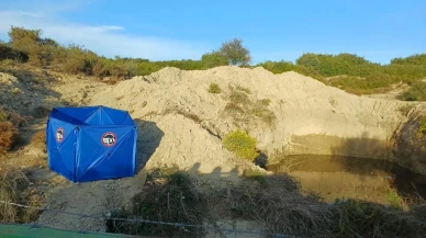 Antalya'nın Serik ilçesinde Emine Aşçı 4 metrelik su çukuruna düşerek hayatını