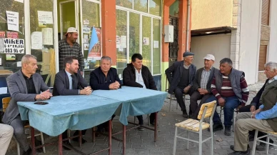 Tavas Belediye Başkanı Kadir Tatık Pınarlar Mahallesi'nde vatandaşlarla bir araya geldi