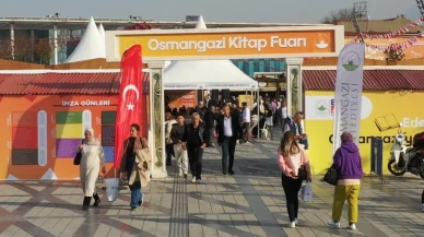 Osmangazi Kitap Fuarı Bursa'da kitapseverlerle buluştu