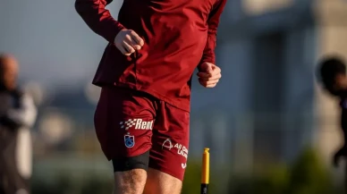 Trabzonspor'da Batagov'un antrenmanlara dönmesi teknik ekibi sevindirdi