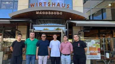 Denizli’deki Öğrenciler Almanya’da Stajlarını Tamamlayıp Döndü