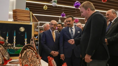 Erzincan'da ceza infaz kurumlarında üretilen el emeği ürünlerin sergisi açıldı