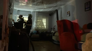 Aydın'da çıkan yangında yaşlı kadın evsiz kaldı