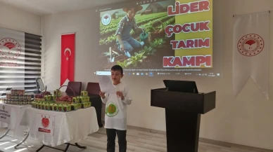 Çanakkale'de lider çocuk tarım kampı ile öğrencilere kooperatifçilik anlayışı aşılandı