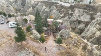 Nevşehir'de kaçak yapılan kafe için yıkım kararı alındı