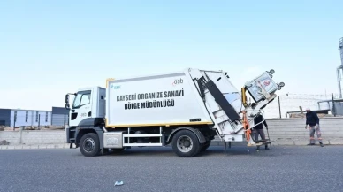 Kayseri OSB'de cadde temizliği için 3 yılda 6 yeni araç alındı
