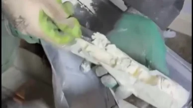 Hakkari'nin Yüksekova ilçesinde bir kamyonette 87 kilo 500 gram uyuşturucu ele geçirildi