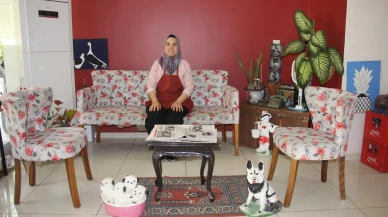 Koçarlı’da Tülay Çavaş atalarından kalma eşyalarla nostaljik köşe kurdu