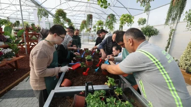 Çayırova'da özel bireyler doğayla iç içe bir gün geçirdi