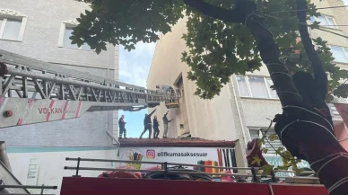 Bilecik'te polisten kaçan şahıs baca boşluğunda sıkıştı itfaiye kurtardı