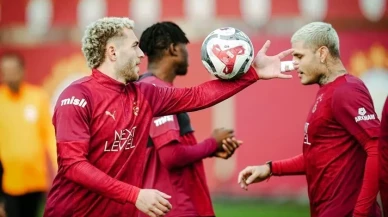 Galatasaray, Gençlerbirliği maçı hazırlıklarını antrenmanla sürdürüyor