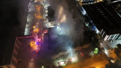 İstanbul Dudullu OSB’deki elektronik fabrikasında gece çıkan yangın kontrol altına alındı