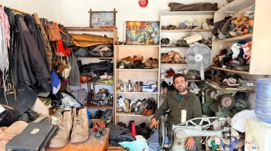 Datça’nın tek ayakkabı tamircisi Rıdvan Arslan 26 yıldır mesleğini sürdürüyor