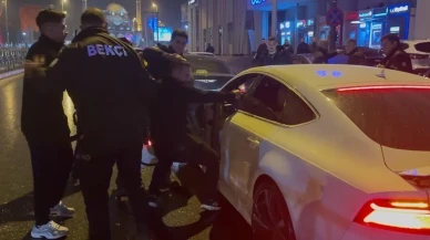 Kayseri'de gece kulübünde çıkan kavga sokağa taştı ve polis müdahalesi gerekti