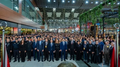 İstanbul Sabiha Gökçen Havalimanı'nda Atatürk vefatının 87. yılında törenle anıldı