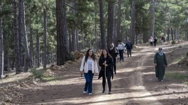 Mersin'de Tarihi Kilikya Yolu yürüyüşüne doğaseverler yoğun ilgi gösterdi