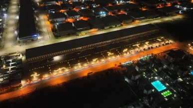 Manisa'da Muradiye OSB peyzaj ve aydınlatma çalışmalarıyla bölgeye yeni bir görünüm kazandırdı