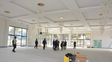 Babadağ Belediye Başkanı Murat Kumral sosyal tesis ve spor sahası projelerini yerinde inceledi