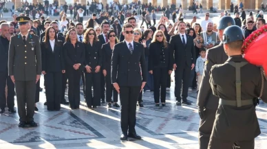 Bodrum Belediye Başkanı Tamer Mandalinci ve meclis üyeleri Anıtkabir’i ziyaret etti