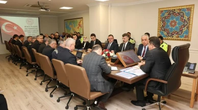 Düzce'de 2025-2026 kış tedbirleri için Valilik toplantısı düzenlendi