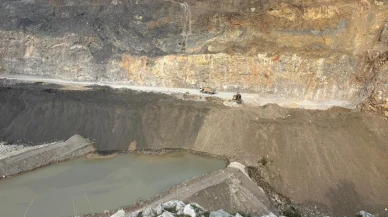 Manisa'da taş ocağının atık suyu dereye boşaltmasına yasal işlem başlatıldı