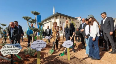 Gaziantep'te YEŞİLANTEP projesiyle yeşil alanlar artırılmaya devam ediyor