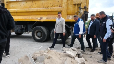 bodrum'da Yalıkavak Plaj Caddesi'nde 2. etap üstyapı çalışmaları başladı