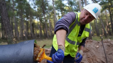 fethiye'nin Kayaköy ve Karakeçililer mahallelerinde su sorunu modern borularla çözülüyor