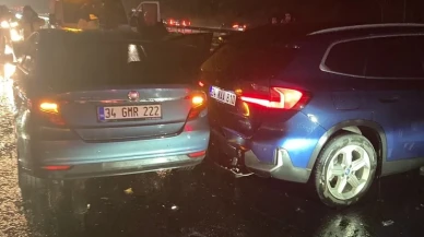 Anadolu Otoyolu’nda zincirleme kaza nedeniyle 3 kişi yaralandı