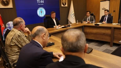 Erzincan’da Vali Hamza Aydoğdu Birim Amirleri Toplantısına Başkanlık Etti