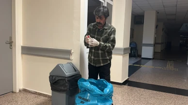 Osmaniye'de sağlık memuru Mecit İnekçi plastik atıkları toplayarak SMA'lı çocuklara umut oluyor