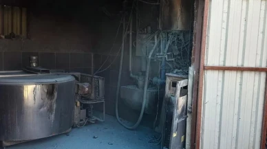 Sakarya'nın Kaynarca ilçesinde ahırdaki süt sağım ünitesinde yangın çıktı 400 bin liralık zarar