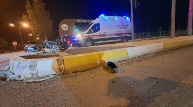 Kilis'te otomobil ile bisiklet çarpışması sonucu bir kişi ağır yaralandı