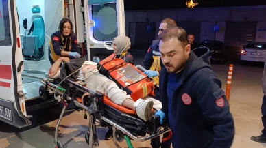 İnegöl'de motosiklet çarpışması sonucu 1'i ağır 6 kişi yaralandı