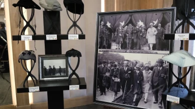 Büyükçekmece Belediyesi'nin Cumhuriyet Şapkaları Sergisi sanatseverlerle buluştu