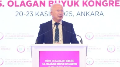 Aydın Eczacı Odası Başkanı Sefa Karaarslan sektör sorunlarını Türk Eczacılar Birliği kongresinde dile