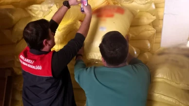 Kırklareli'nin Pehlivanköy ilçesinde gübre bayilerine yönelik denetimler sürüyor