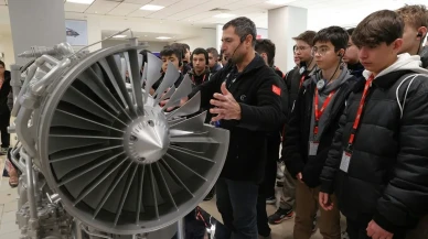 TEI millî havacılık motorlarını Eskişehir’de öğrencilerle buluşturdu