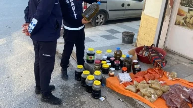 Germencik'te pazar yerlerinde izinsiz gıda satışı yapanlara sıkı denetim