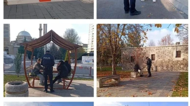 Kayseri'de okul önlerinde güvenlik önlemleri kapsamında 321 şahıs sorgulandı