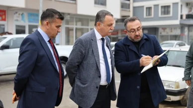 Manisa’da Yunusemre Belediye Başkanı açılış öncesi projeleri yerinde inceledi