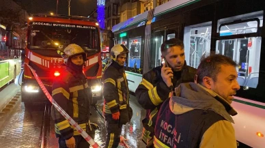 Kocaeli'de yaşlı kadın tramvayın altında kaldı