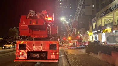 Başakşehir'de restoran yangınında mahsur kalanlar itfaiye tarafından kurtarıldı