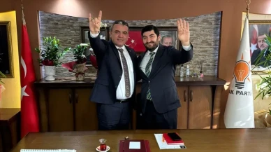 Etimesgut AK Parti İlçe Başkanı Şankazan’a MHP İlçe Başkanı Muratgül’den ziyaret