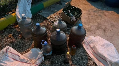 Aydın’da yeni yıl öncesi 6 ton sahte alkol ele geçirildi