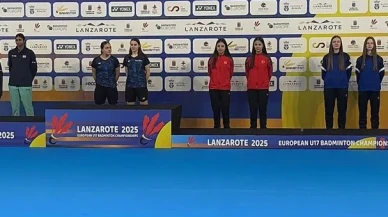 Eskişehirli ikizler Avrupa U17 Şampiyonası'nda bronz madalya kazandı