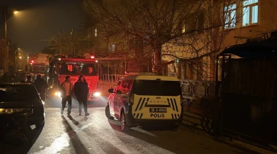 Kayseri'de mutfakta çıkan yangın itfaiye tarafından söndürüldü