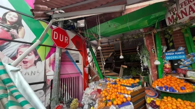 Bursa'da imdat freni boşalan öğrenci otobüsü manava daldı